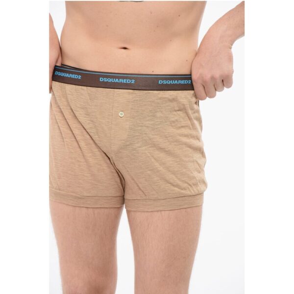 Dsquared² Cotton TRUNK Boxer With Logoed Waistband - Image 3