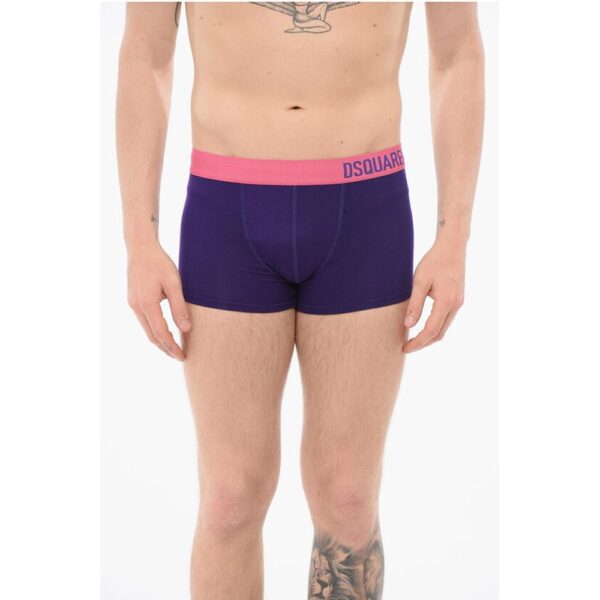 Dsquared² Stretchy Boxer With Logoed Band