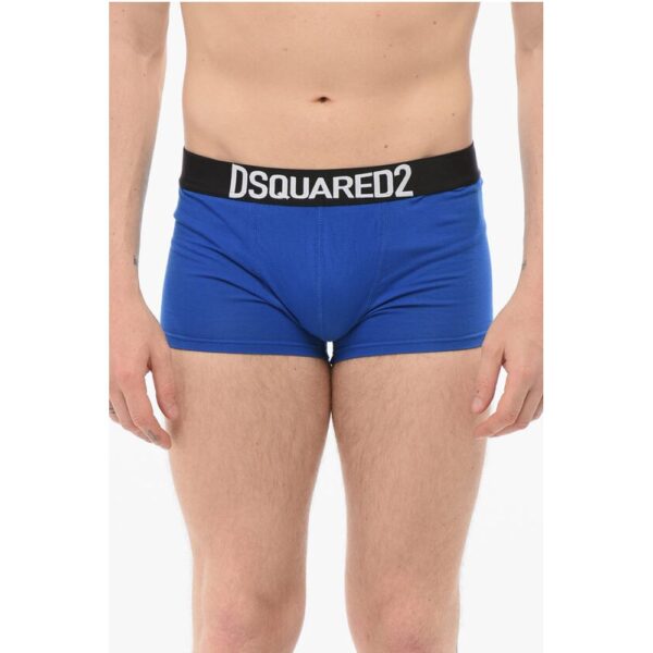 Dsquared² Cotton TRUNK Boxer With Logoed Waistband