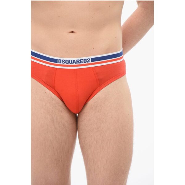 Dsquared² Cotton Slip With Logoed Waistband - Image 3