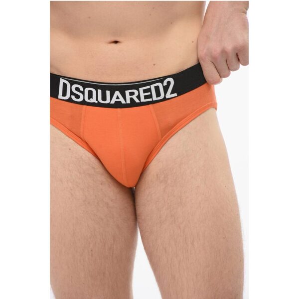 Dsquared² Cotton Slip With Logoed Waistband - Image 3
