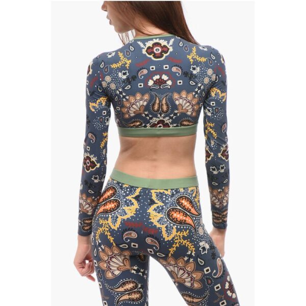 Dsquared² Bandana Motif Underwear Cropped Top - Image 2