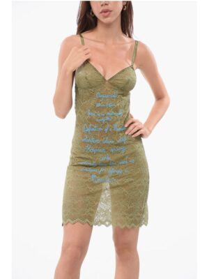 Dsquared² Lace Petticoat with Embroideries