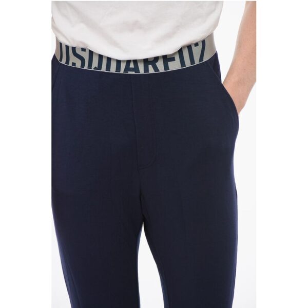 Dsquared² UNDERWEAR Pajama Pants With Logoed Band - Image 3