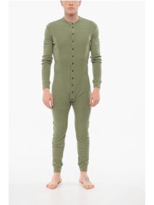 Dsquared² UNDERWEAR Jumpsuit Pajama With Buttons