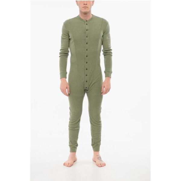 Dsquared² UNDERWEAR Jumpsuit Pajama With Buttons