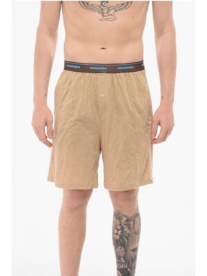 Dsquared² Cotton TRUNK Boxer With Logoed Waistband