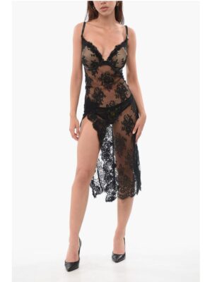 Dsquared² Lace Bareback Petticoat with Padded Bra
