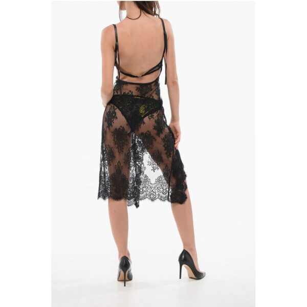 Dsquared² Lace Bareback Petticoat with Padded Bra - Image 4