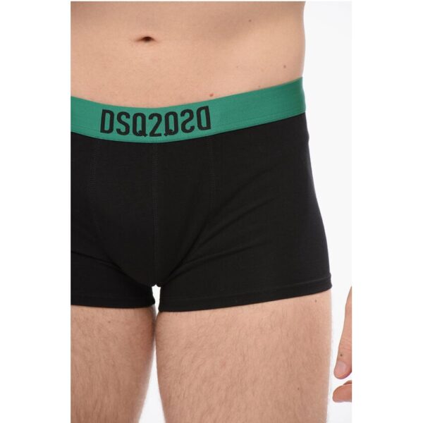 Dsquared² Cotton DSQ2 Boxer With Logoed Waistband - Image 3