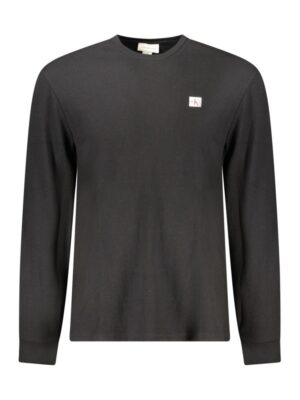 Calvin Klein Black Cotton Men Sweater