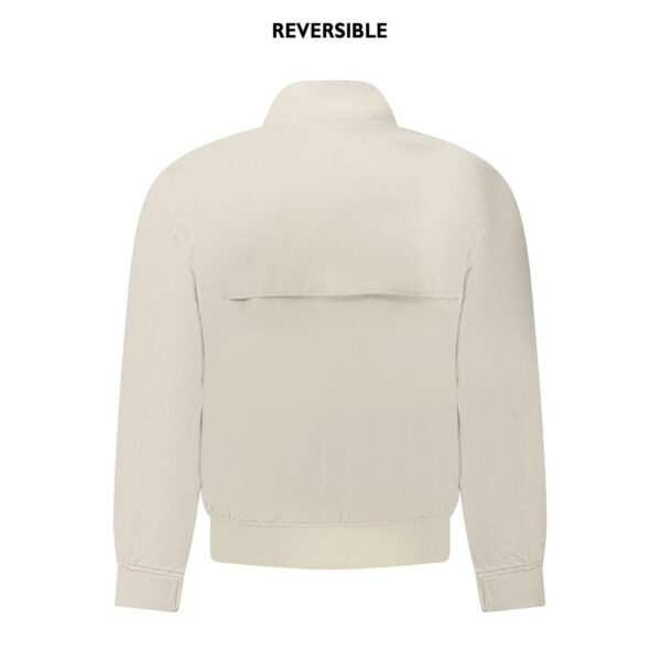 K-WAY Beige Nylon Men Jacket - Image 2