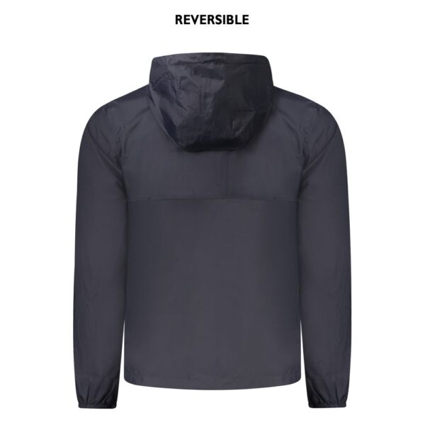K-WAY Blue Recycled Nylon Men Jacket - Image 2