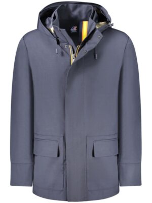 K-WAY Blue Wool Jacket