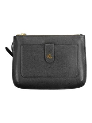 Ralph Lauren Black Leather Handbag