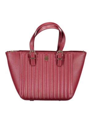 Tommy Hilfiger Red Polyethylene Handbag