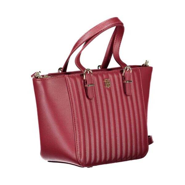 Tommy Hilfiger Red Polyethylene Handbag - Image 3