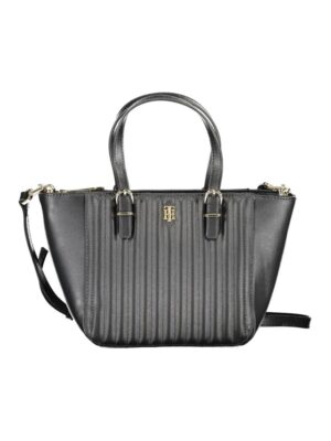 Tommy Hilfiger Black Polyethylene Handbag