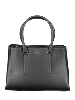 Calvin Klein Black Polyester Handbag