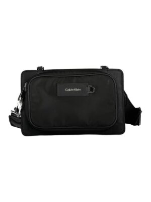 Calvin Klein Black Polyester Shoulder Bag