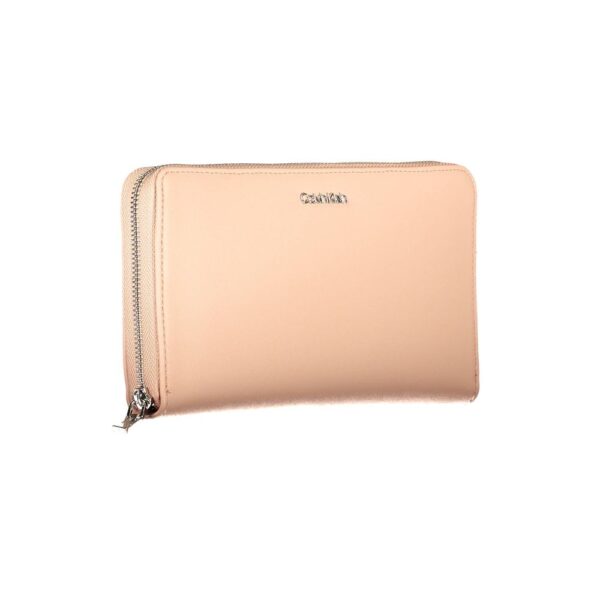 Calvin Klein Pink Polyethylene Wallet - Image 3