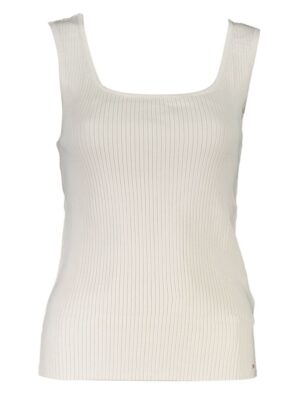 Tommy Hilfiger White Modal Tops & T-Shirt