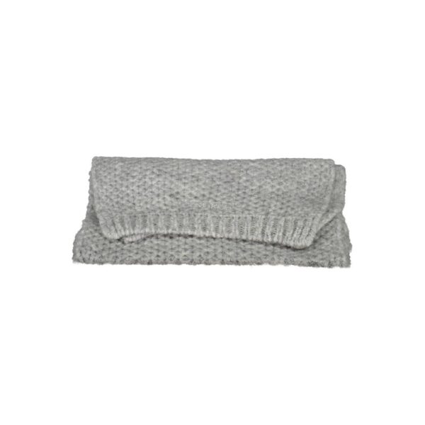 Calvin Klein Gray Alpaca Wool Scarf - Image 2