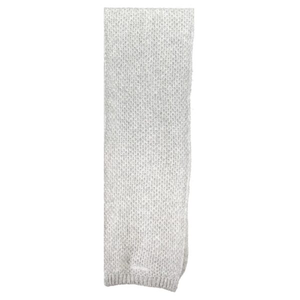 Calvin Klein Gray Alpaca Wool Scarf - Image 3