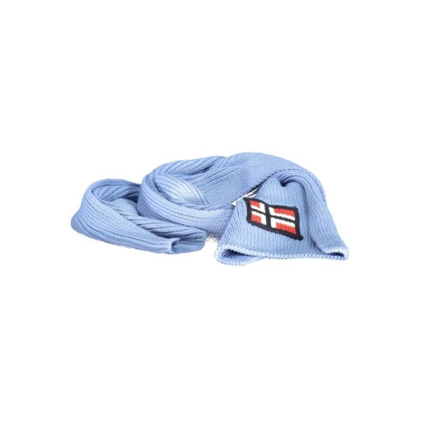 Norway 1963 Blue Marabou Scarf