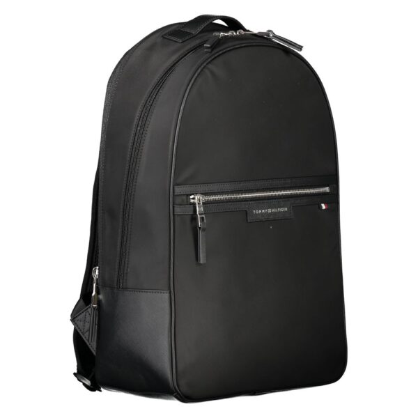Tommy Hilfiger Black Polyester Backpack - Image 3