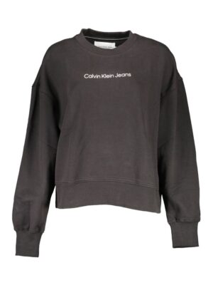Calvin Klein Black Cotton Sweater