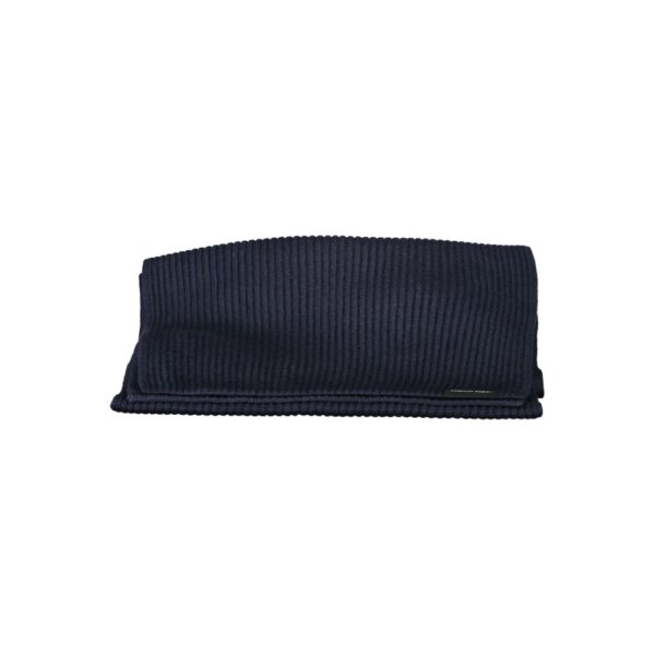 Calvin Klein Blue Cotton Scarf