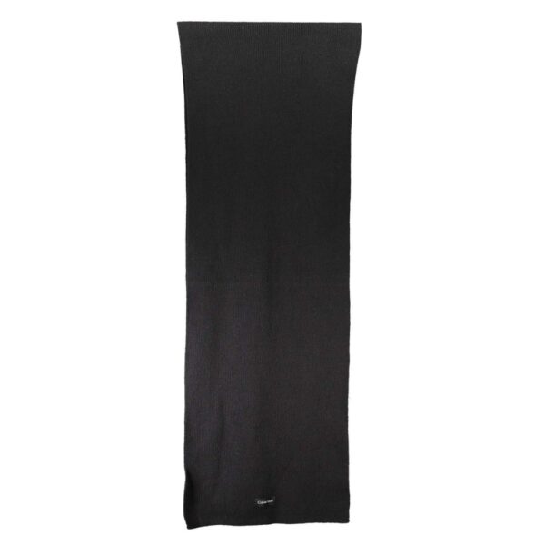 Calvin Klein Black Cotton Scarf - Image 3