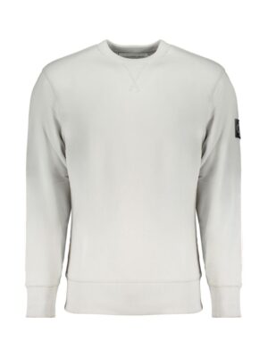 Calvin Klein Gray Cotton Sweater