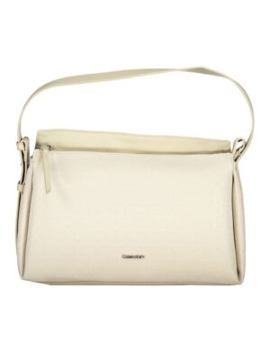 Calvin Klein Beige Polyester Handbag