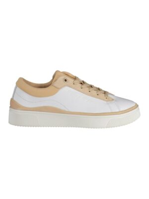 Tommy Hilfiger White Polyester Sneaker