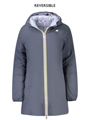 K-WAY Blue Polyester Jackets & Coat