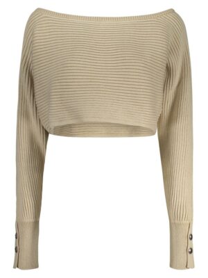 Guess Jeans Beige Cotton Sweater