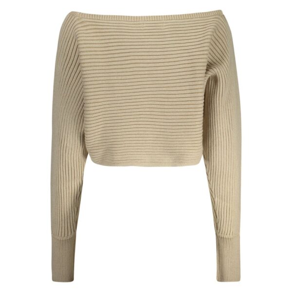 Guess Jeans Beige Cotton Sweater - Image 3