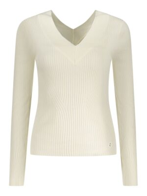 Guess Jeans White Viscose Sweater