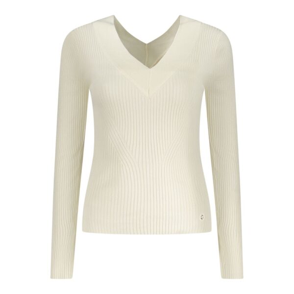 Guess Jeans White Viscose Sweater - Image 2