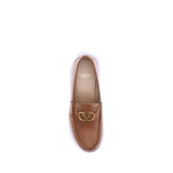 Valentino Garavani Leather Loafers - Image 4