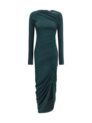 Ferragamo Draped midi Dress