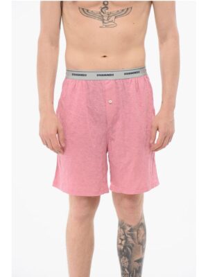 Dsquared² Cotton TRUNK Boxer With Logoed Waistband