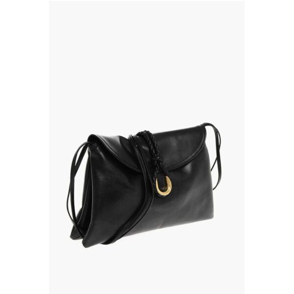 Bottega Veneta Leather Clutch with Woven Detail - Image 3