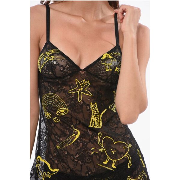 Dsquared² Lace Petticoat with Embroideries - Image 3