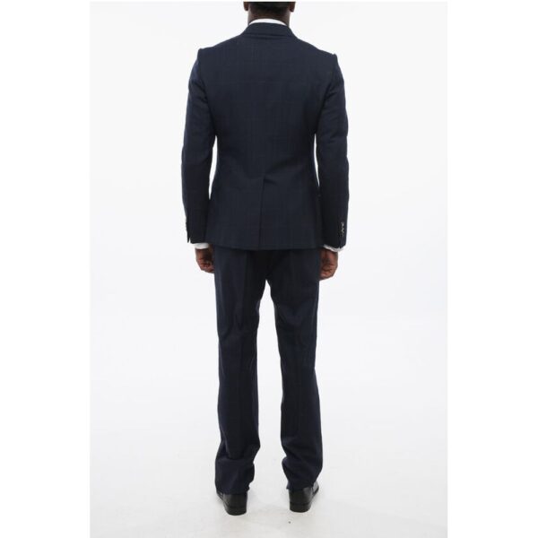Gucci Double-breasted Monogram Jacquard Wool Suit - Image 4