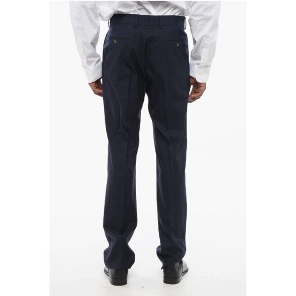 Gucci Double-breasted Monogram Jacquard Wool Suit - Image 8